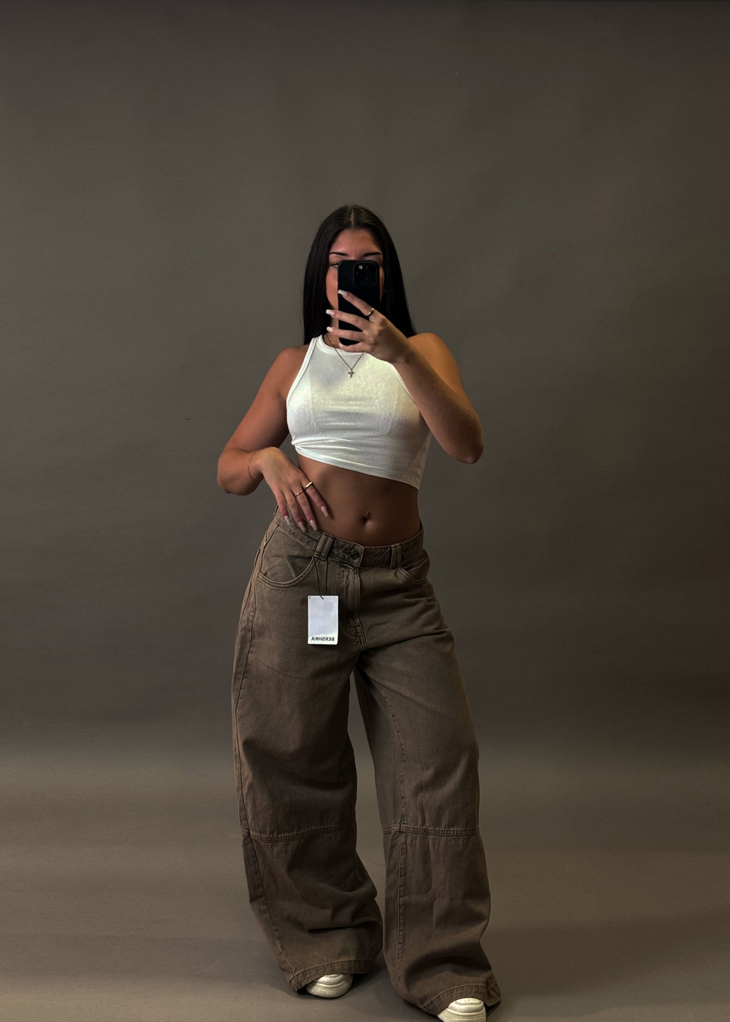 BERSHKA BAGGY RELAX JEANS