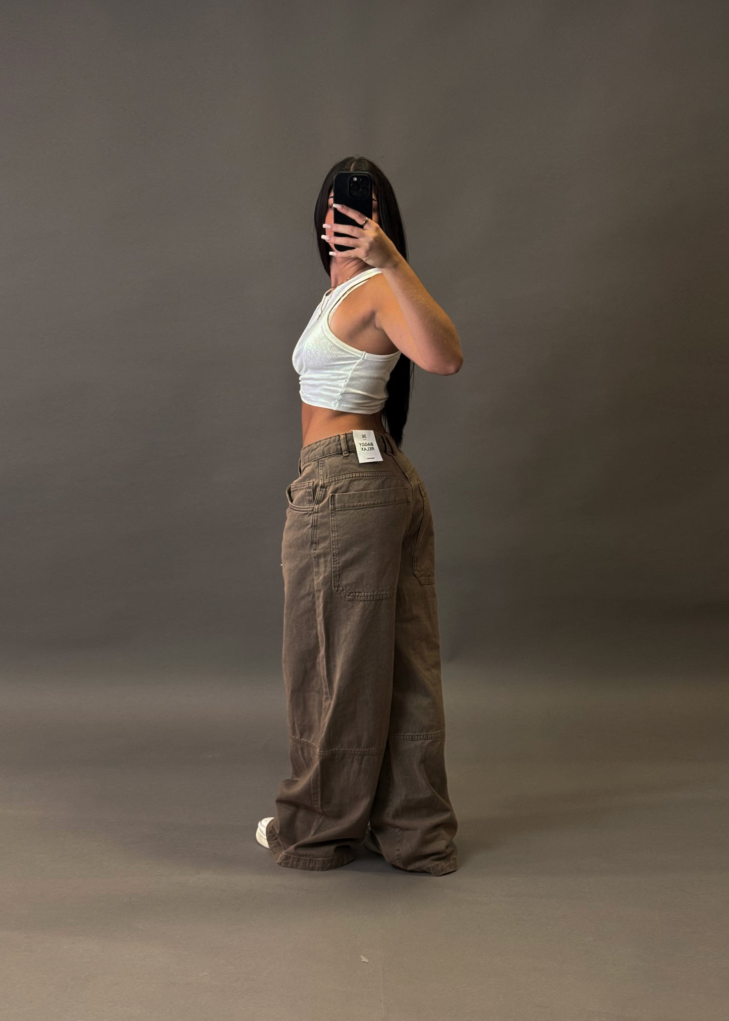 BERSHKA BAGGY RELAX JEANS