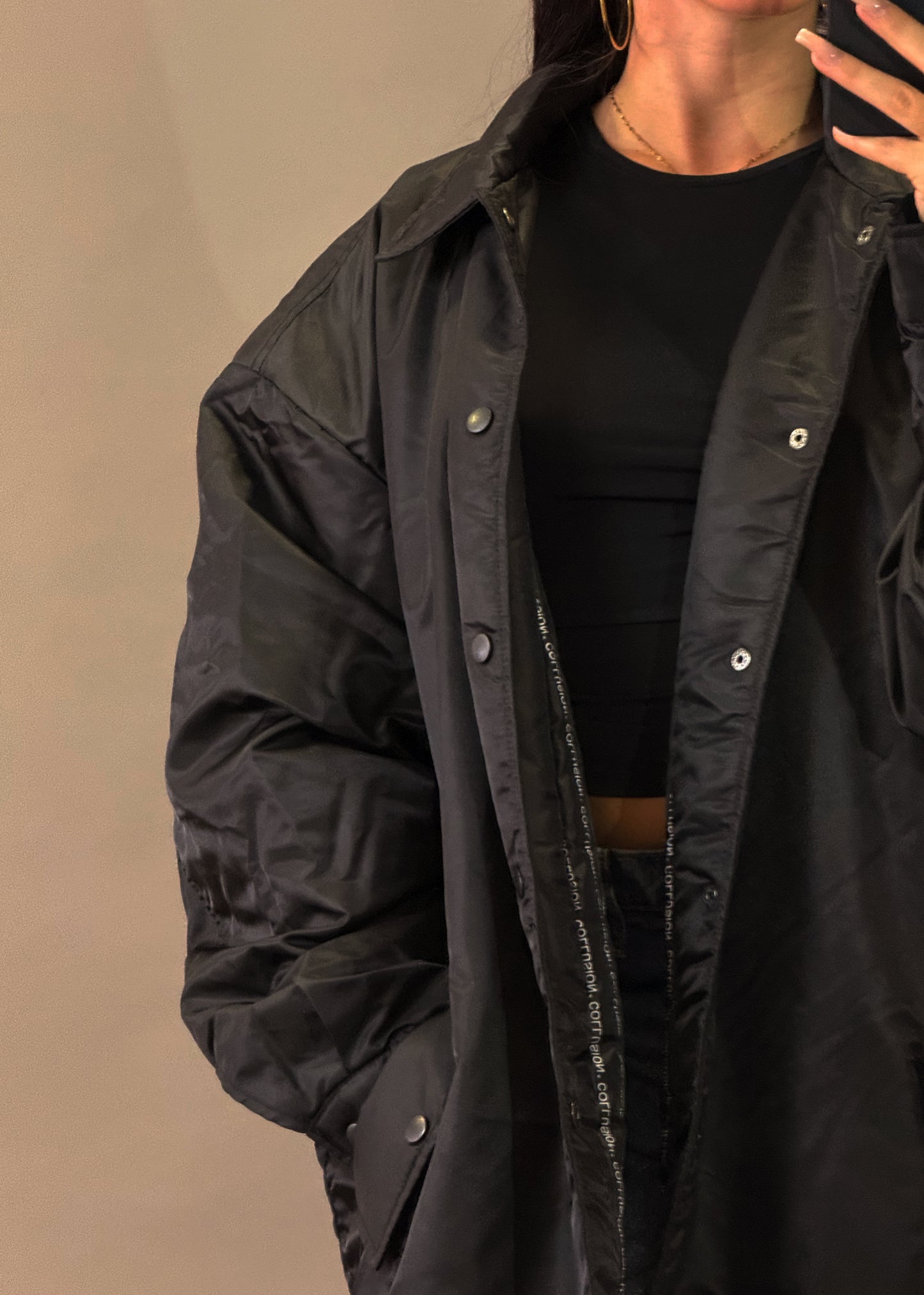 COLLUSION OVERSIZED JACKET