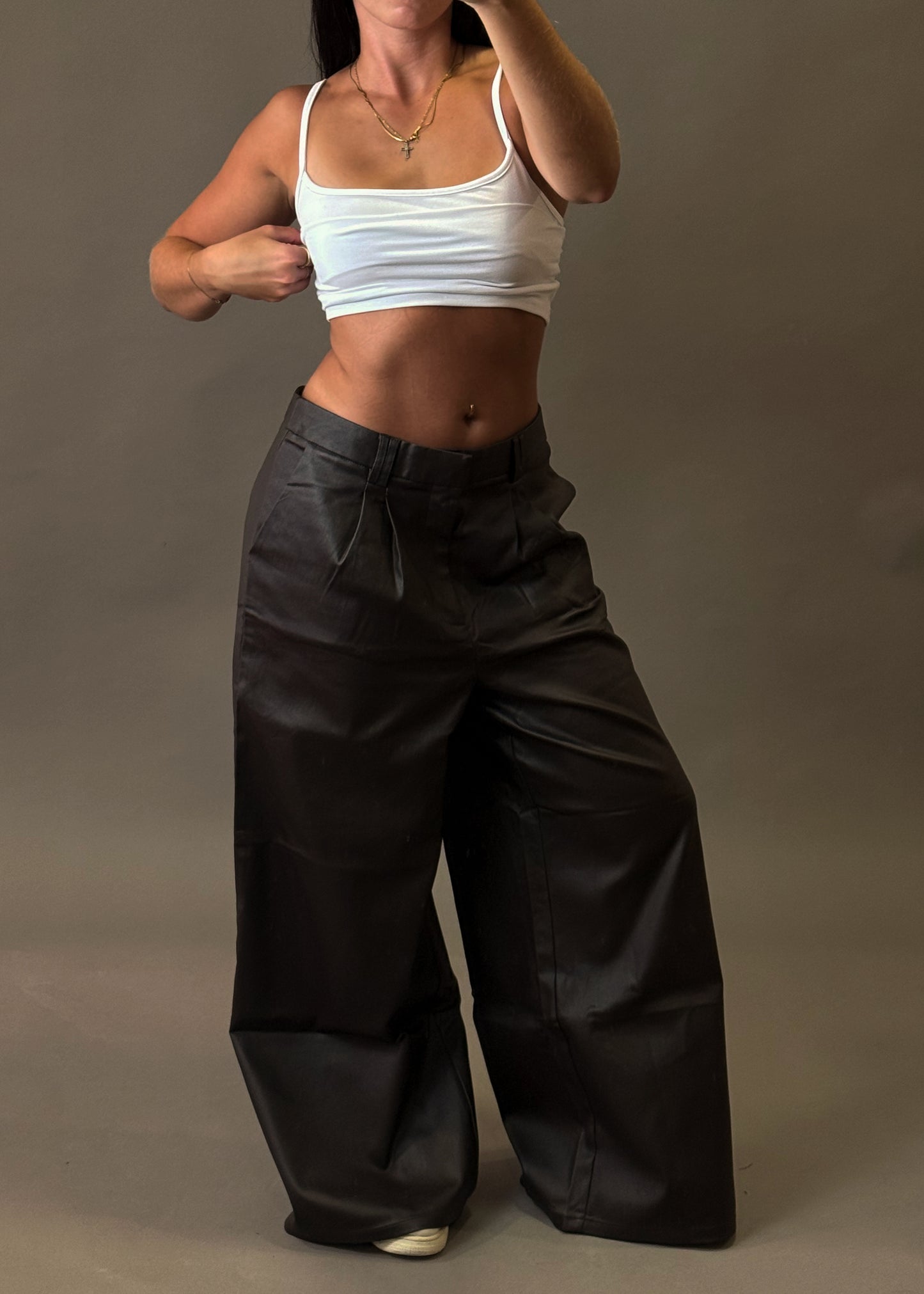 COLLUSION WIDE LEG TROUSERS