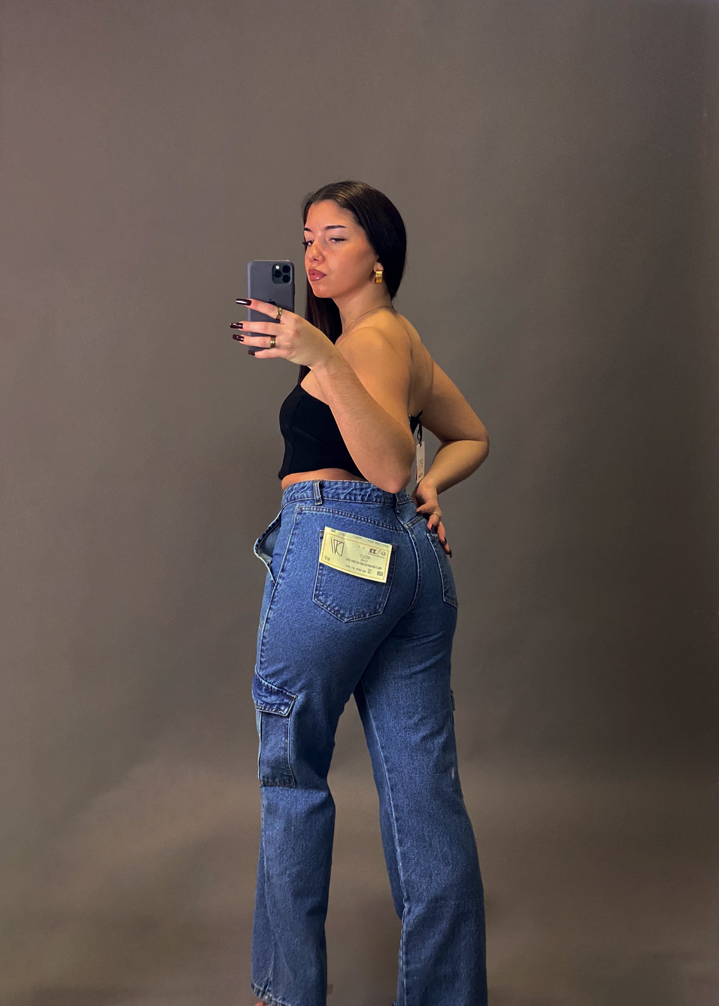 DTT MOLLY CARGO JEANS