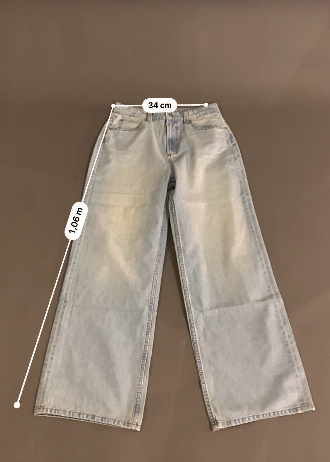 ASOS WIDE LEG JEANS