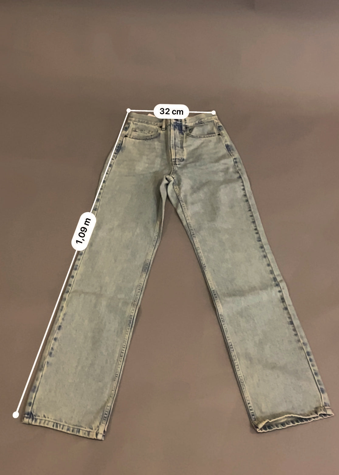 TOPSHOP STRAIGHT JEANS