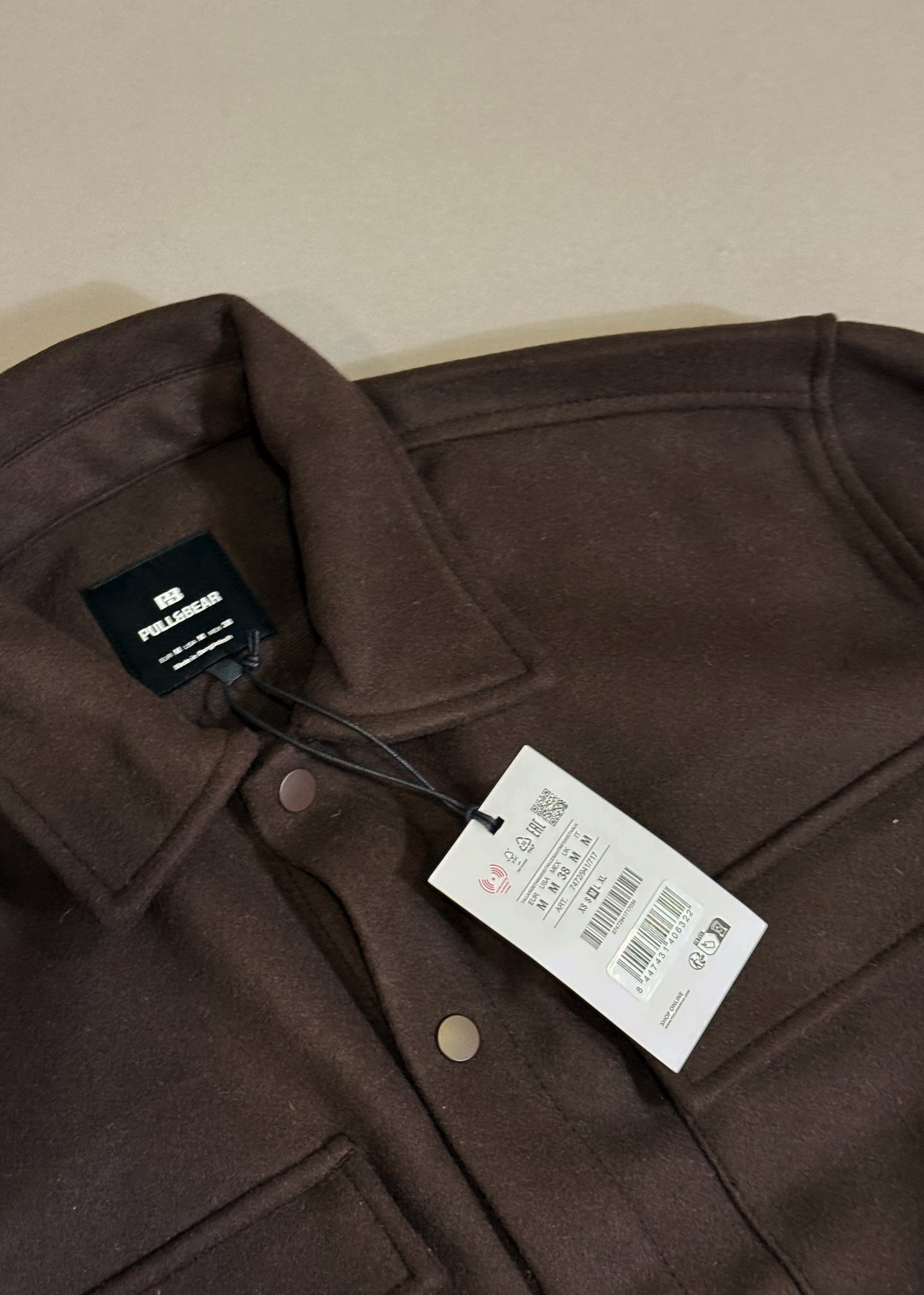 PULL&BEAR OVERSIZED SHIRT JACKET