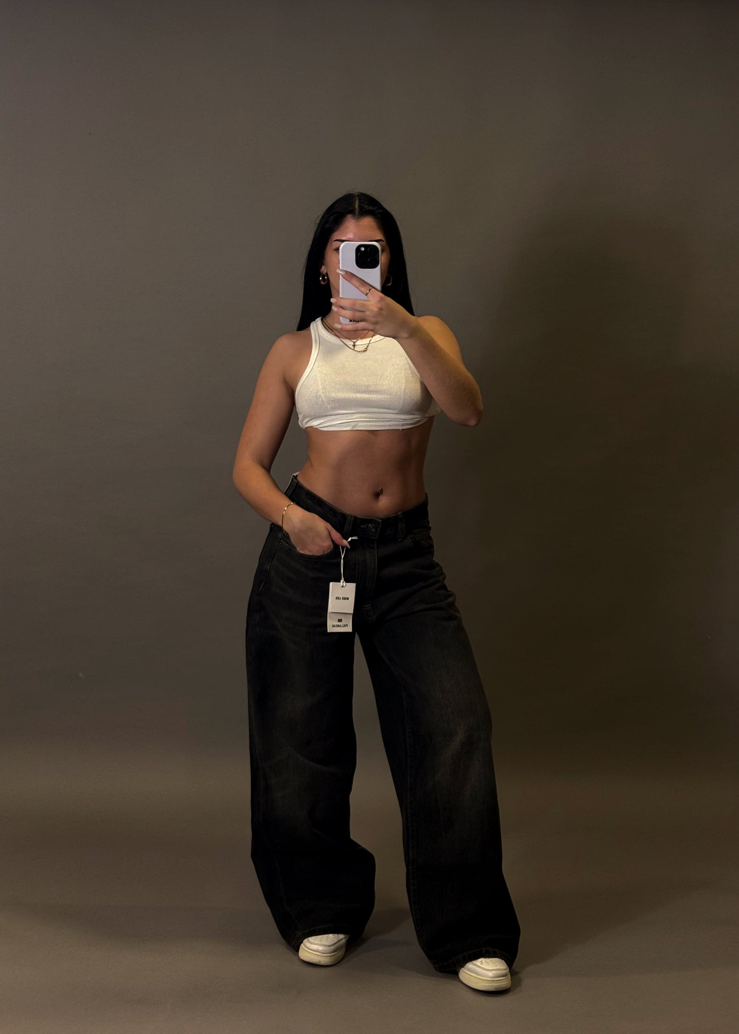 PULL&BEAR WIDE LEG JEANS