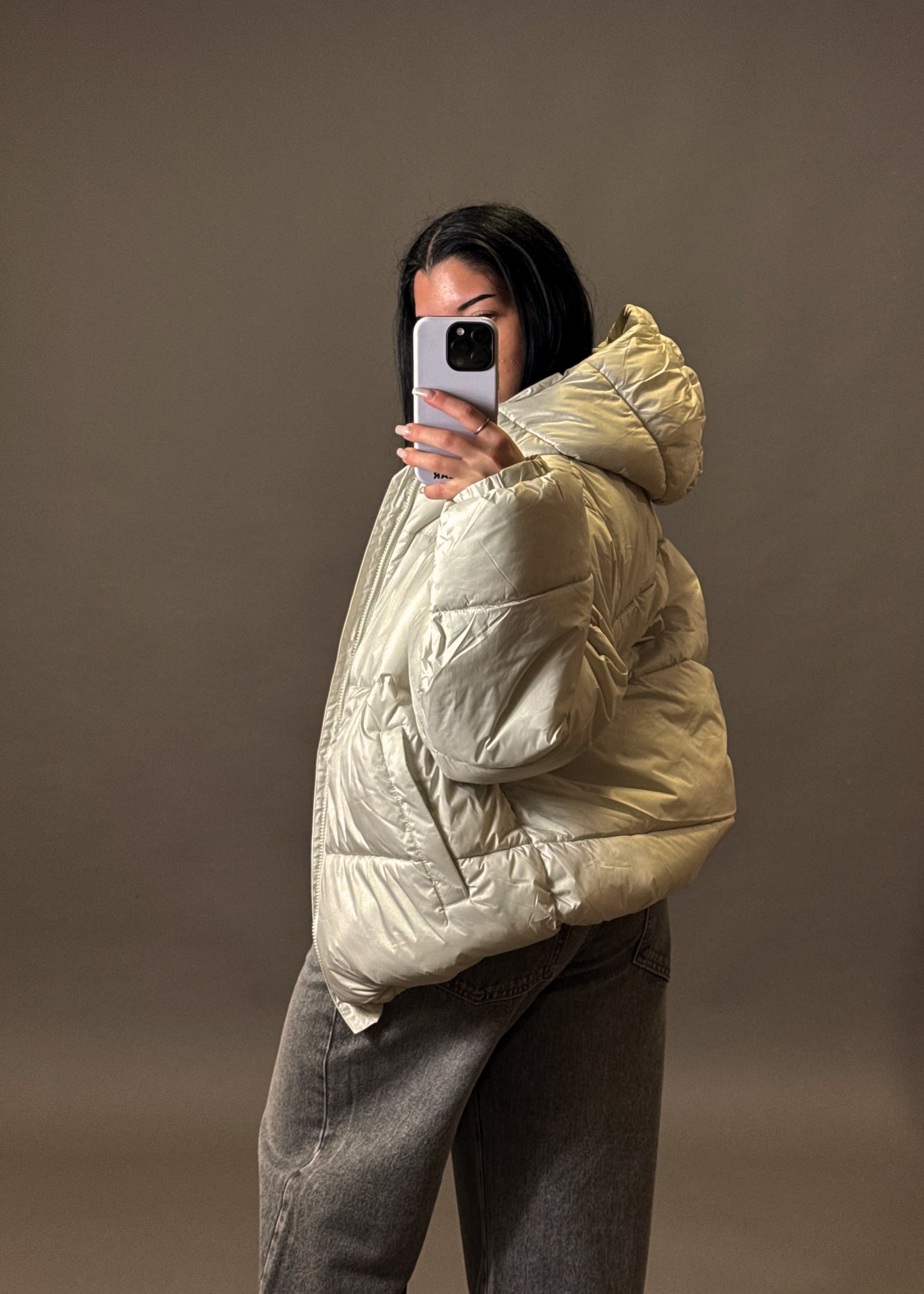 PULL&BEAR OVERSIZED PUFFER JACKET