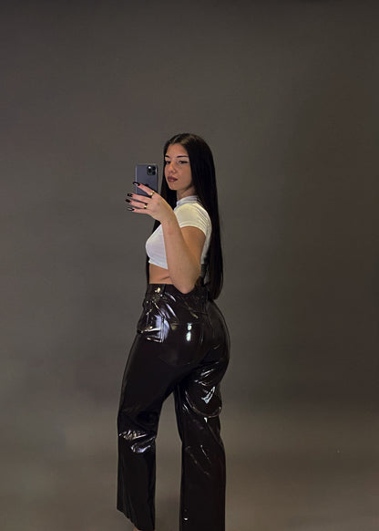 VERO MODA VINYL JEANS