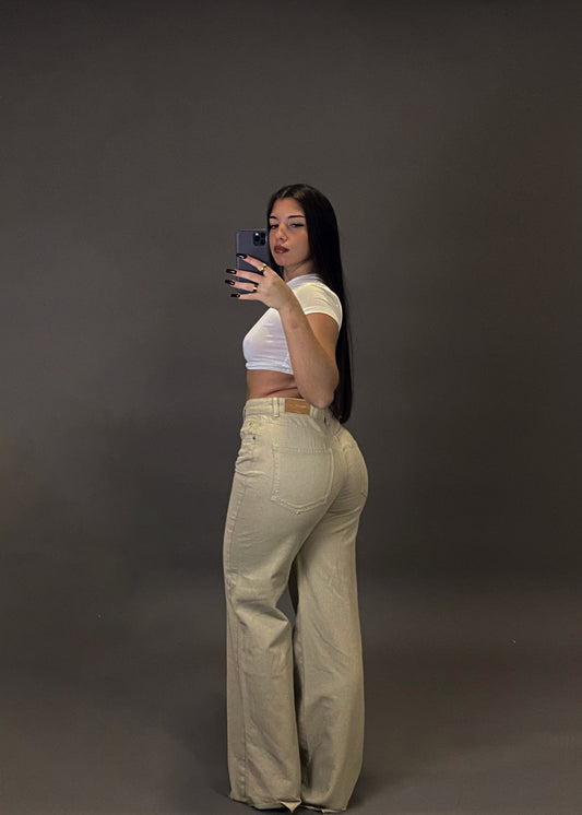 STRADIVARIUS JEANS WIDE LEG 90s