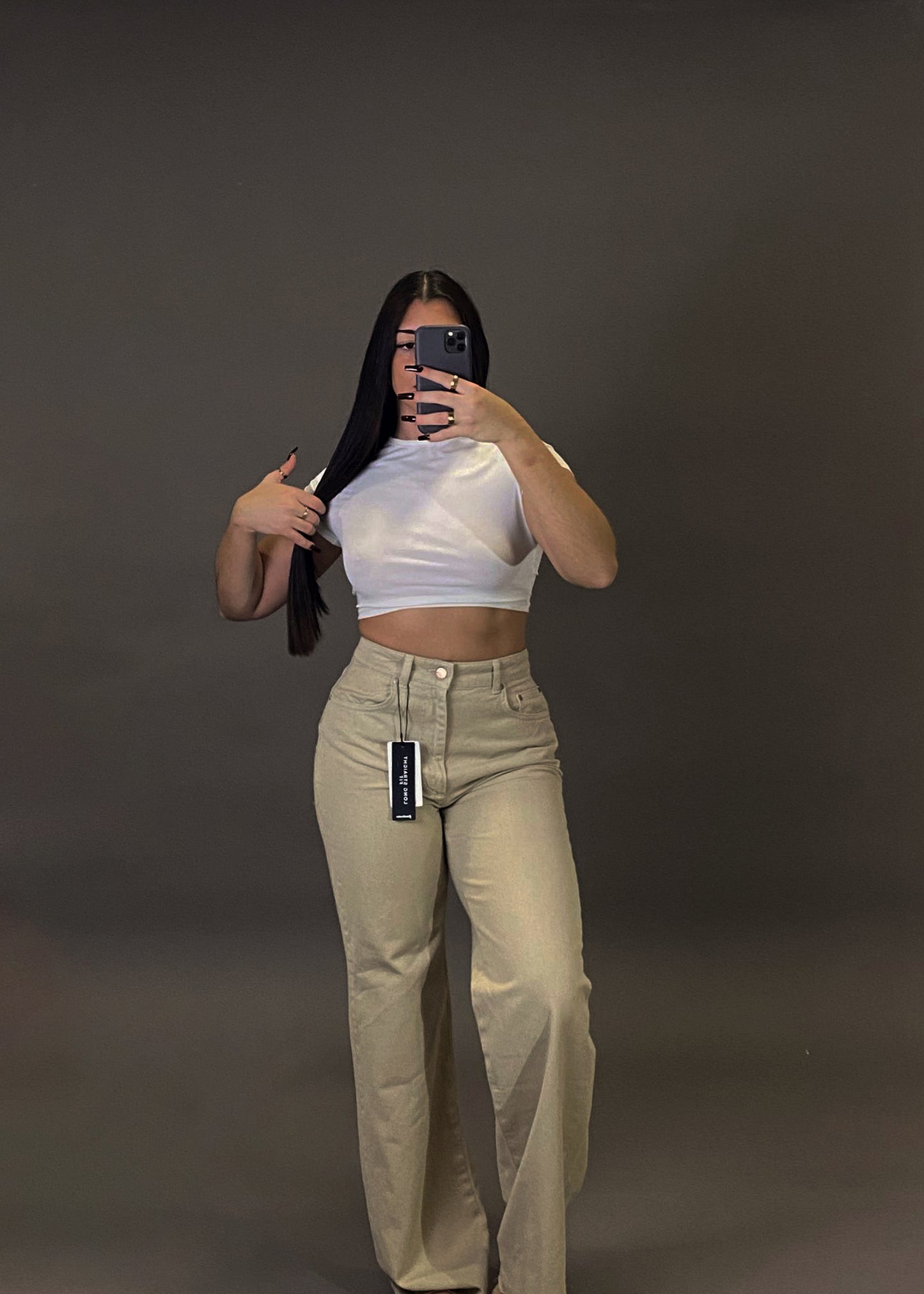 STRADIVARIUS JEANS WIDE LEG 90s