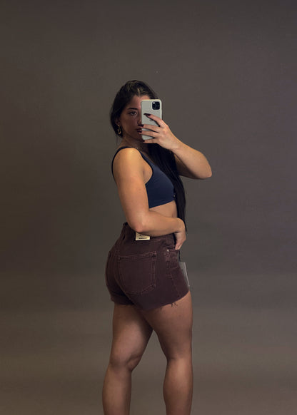 PULL&BEAR BROWN SHORTS
