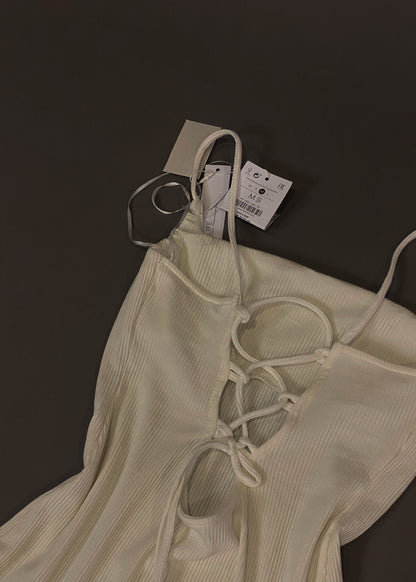 BERSHKA WHITE DRESS