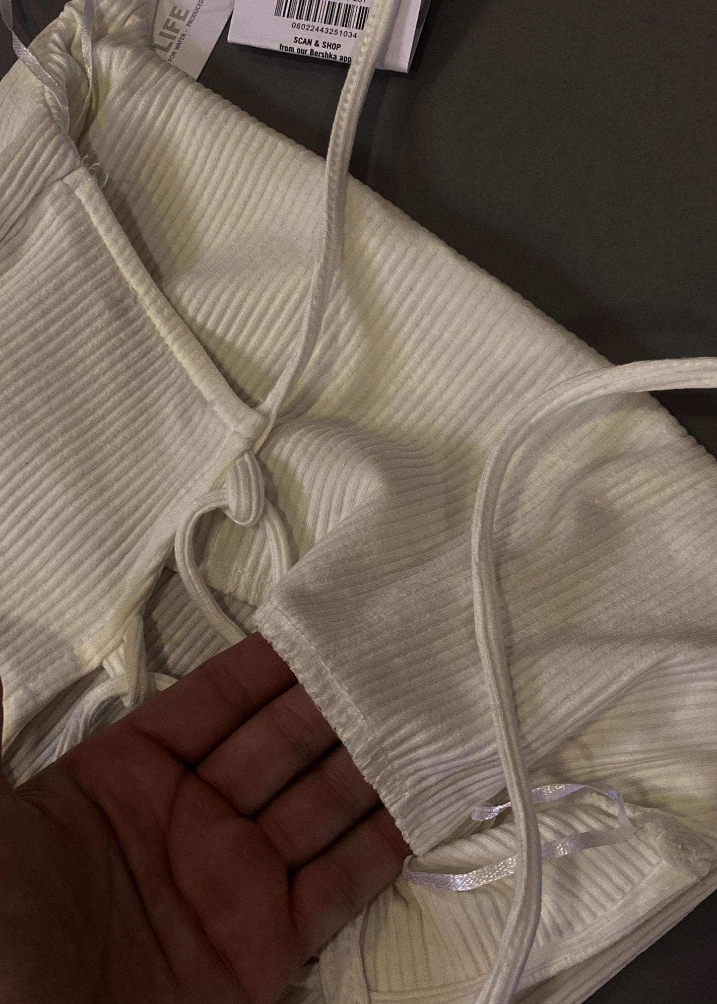 BERSHKA WHITE DRESS