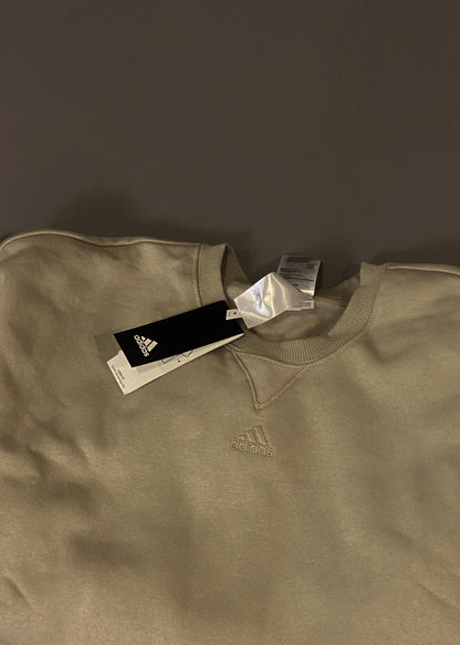 ADIDAS BEIGE OVERSIZED SWEATSHIRT