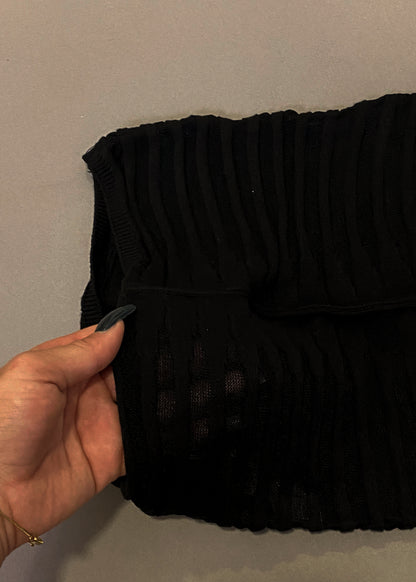 BERSHKA BEACH BLACK DRESS