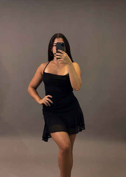 BERHSKA ASYMMETRICAL DRESS
