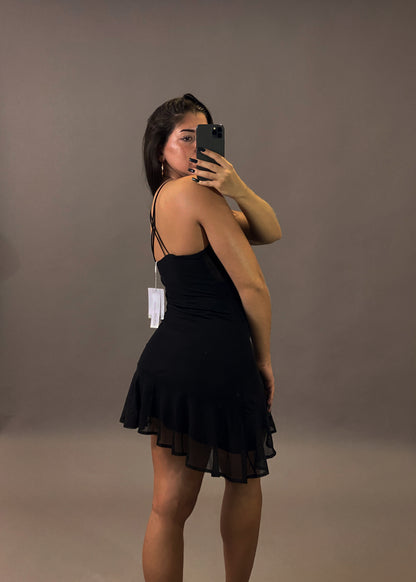 BERHSKA ASYMMETRICAL DRESS