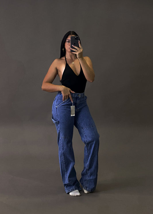 MANGO CARGO BAGGY JEANS