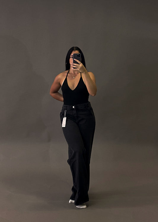 MANGO WIDELEG LOW WAIST JEANS