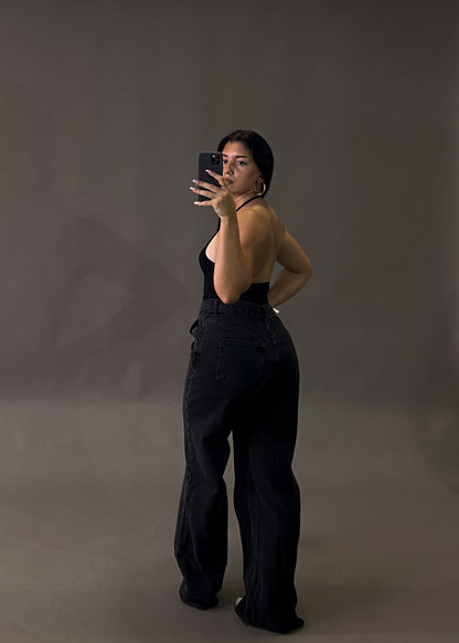MANGO WIDELEG LOW WAIST JEANS