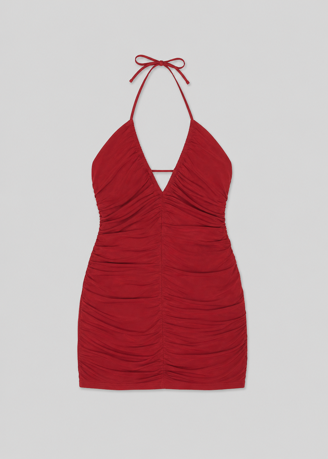 PULL&BEAR RED DRESS