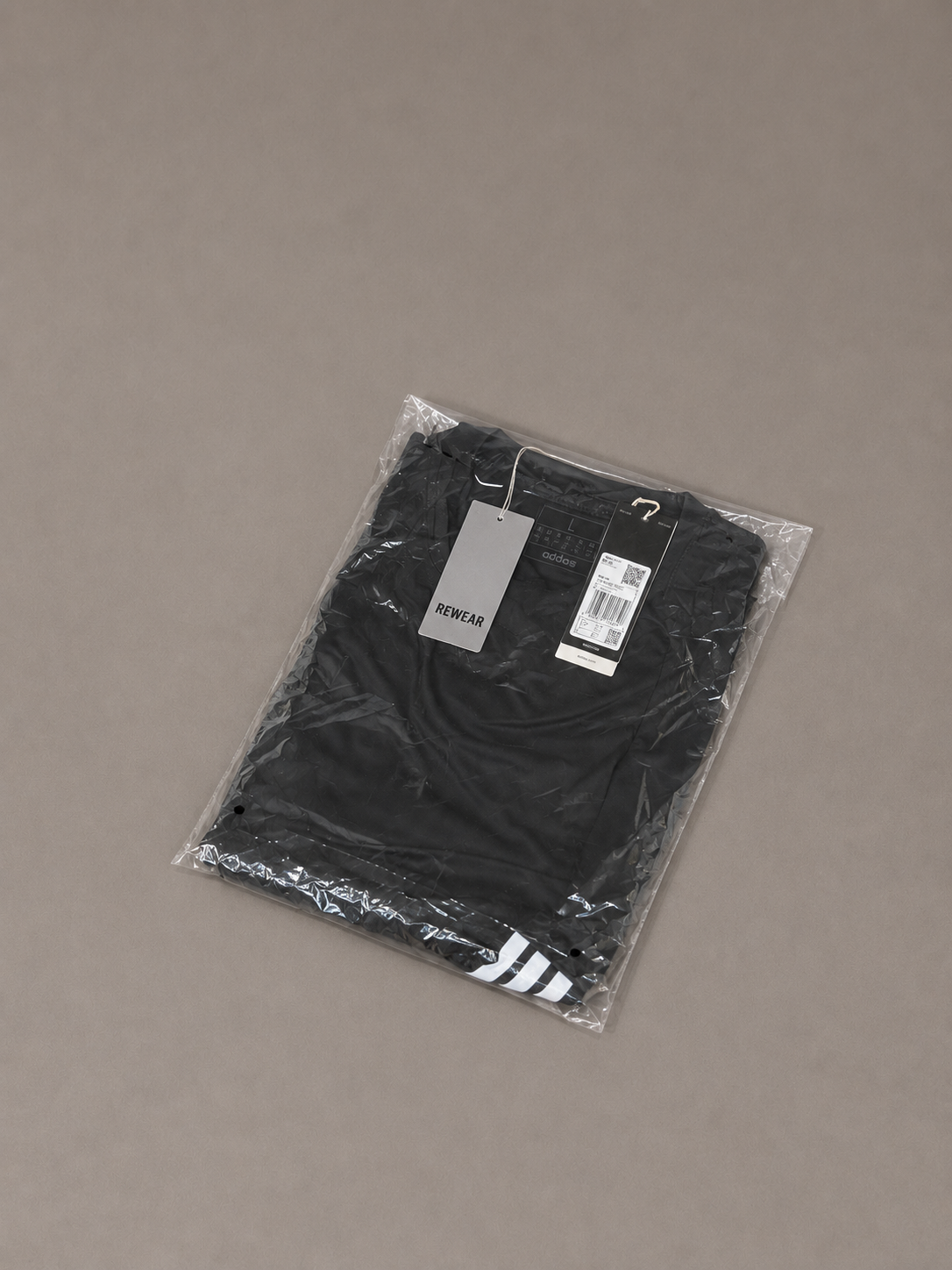 ADIDAS BLACK T-SHIRT