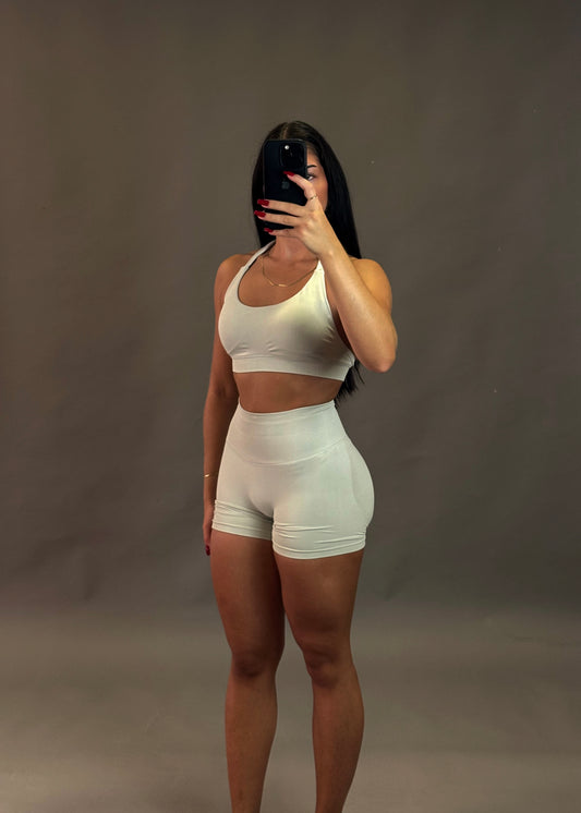 REWEAR ESSENTIAL SOFT IVORY GYM SET