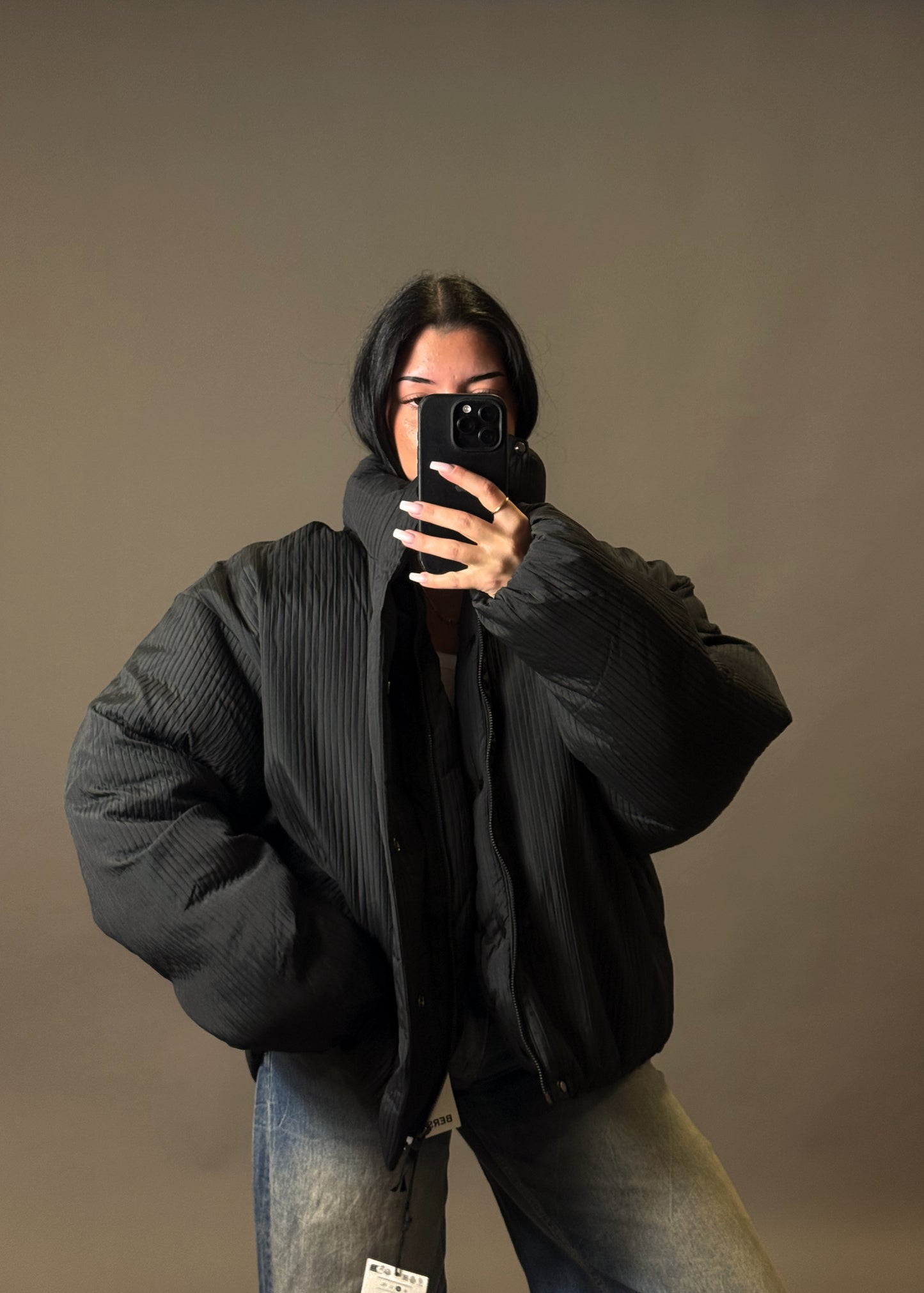 BERSHKA BAGGY PUFFER