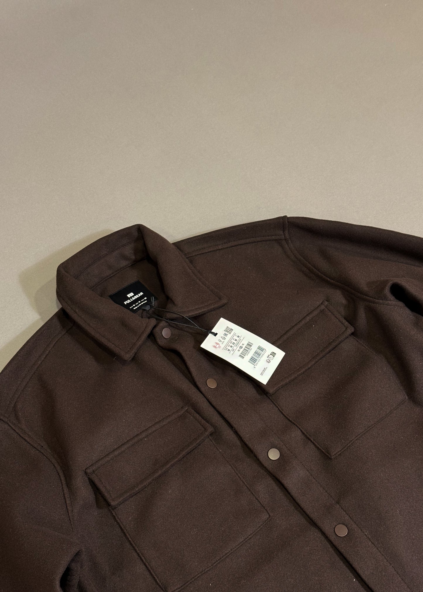 PULL&BEAR OVERSIZED SHIRT JACKET