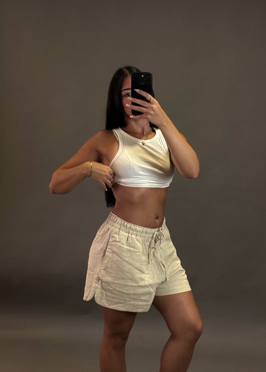 STRADIVARIUS LINEN SHORTS
