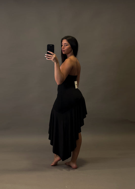 BERSHKA ASYMMETRICAL DRESS