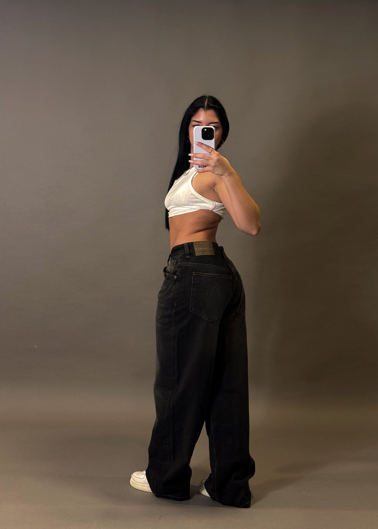 PULL&BEAR WIDE LEG JEANS