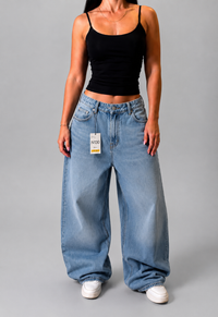 LEFTIES N130 BAGGY JEANS