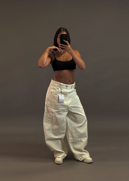 BERSHKA BAGGY BALLON JEANS