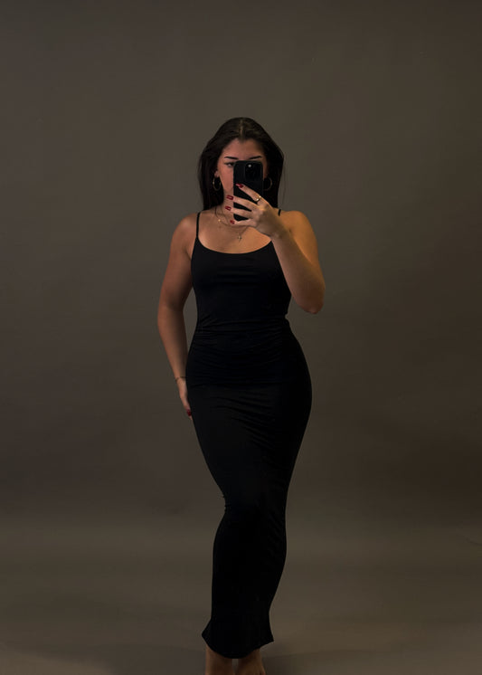 ZARA BACKLESS LONG DRESS
