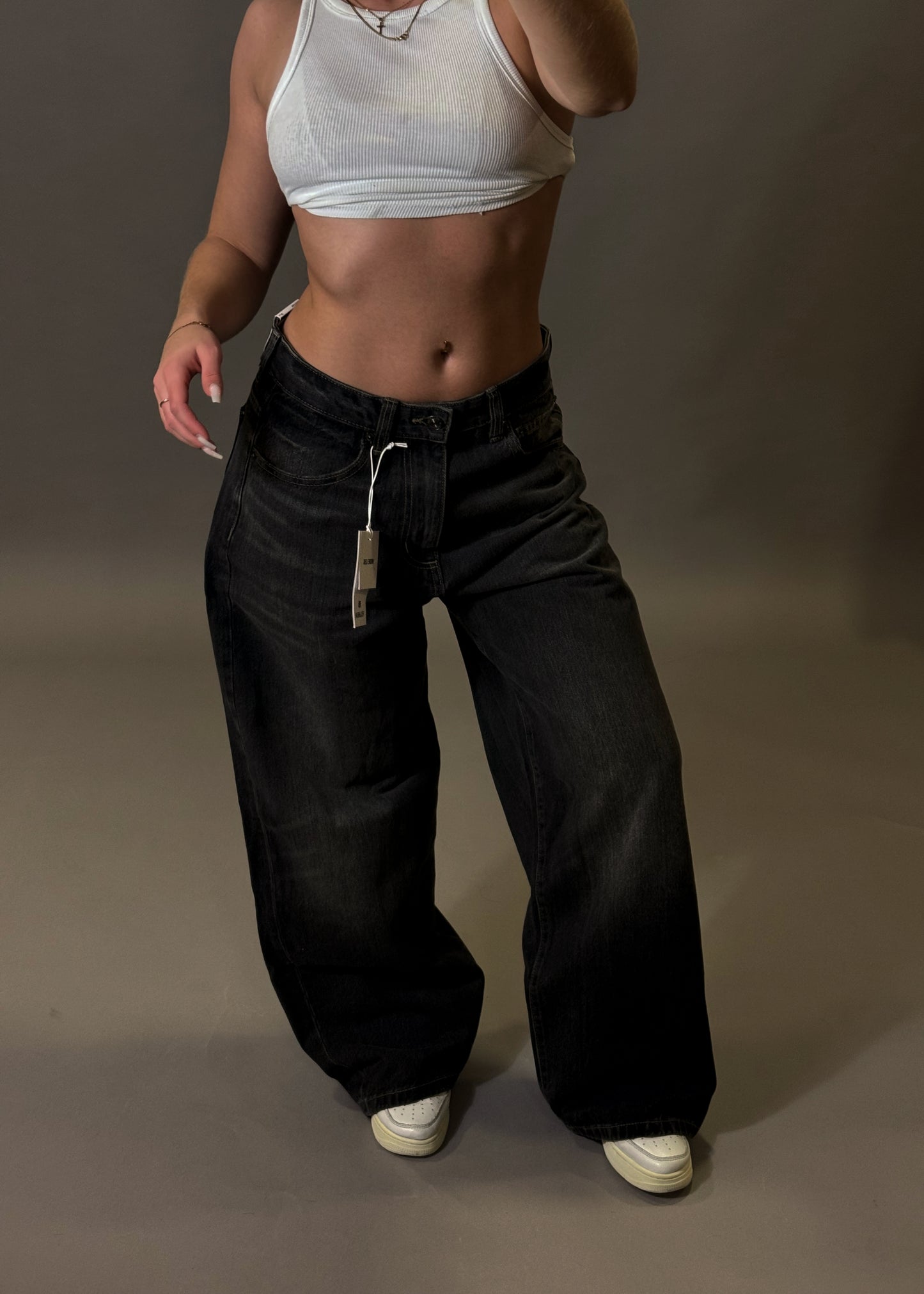PULL&BEAR WIDE LEG JEANS