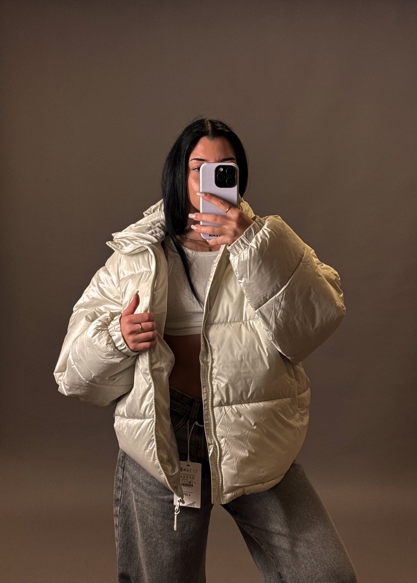 PULL&BEAR OVERSIZED PUFFER JACKET
