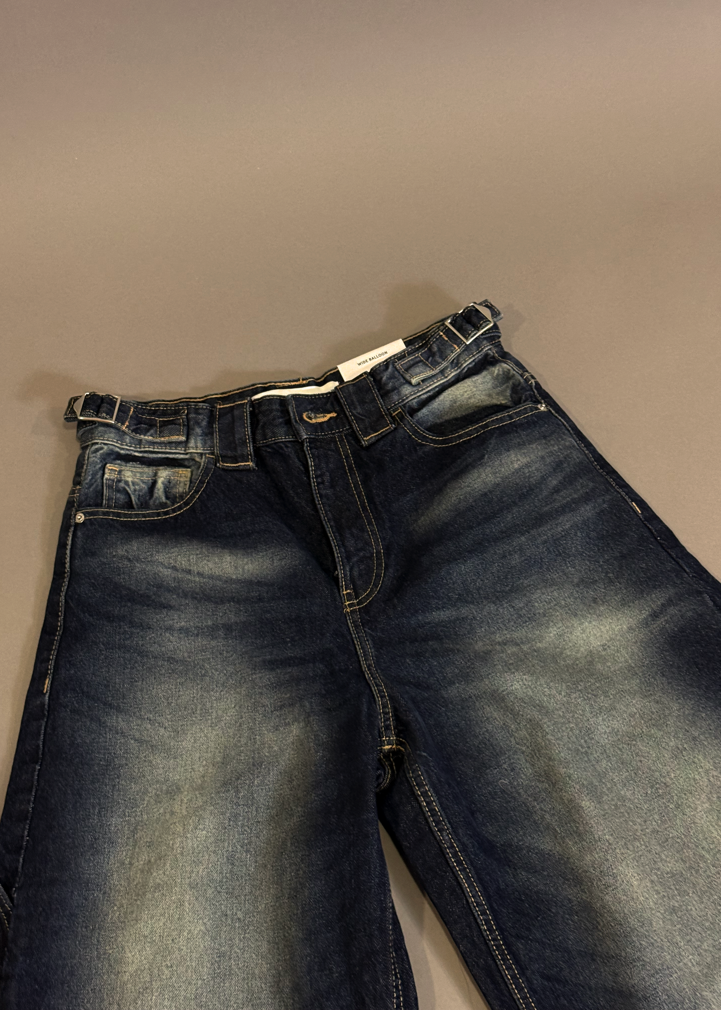 BERSHKA WIDE BALLON JEANS