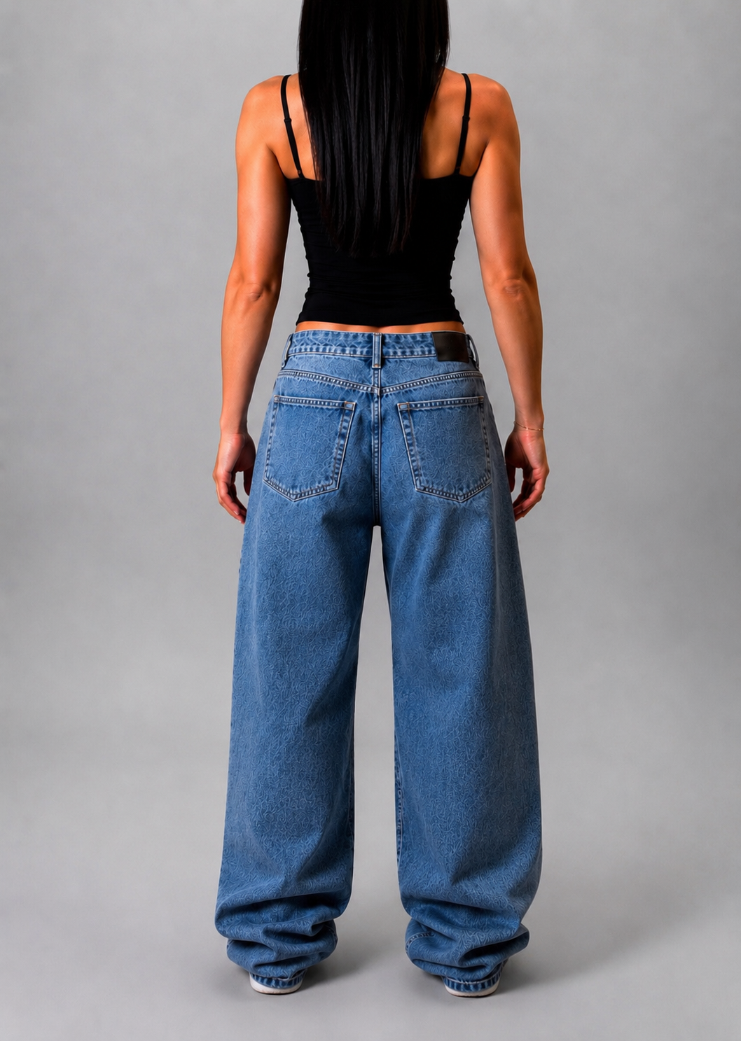 PULL&BEAR BAGGY LOOSE JEANS