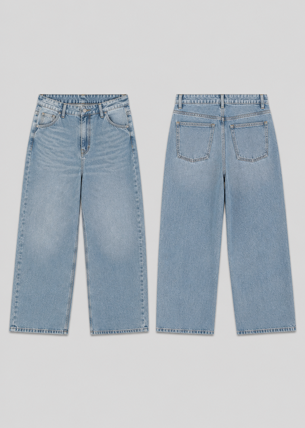LEFTIES N130 BAGGY JEANS