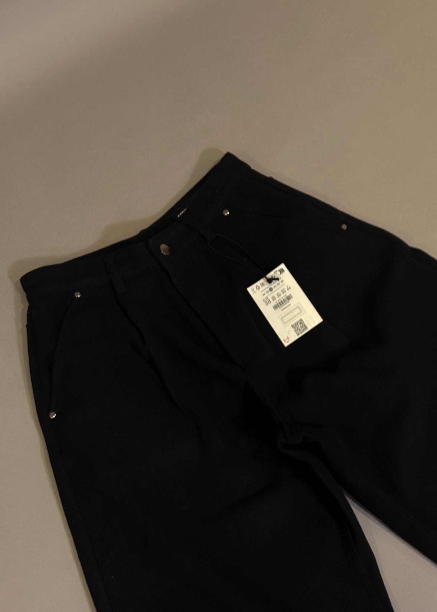 BERSHKA FLANNEL TROUSERS