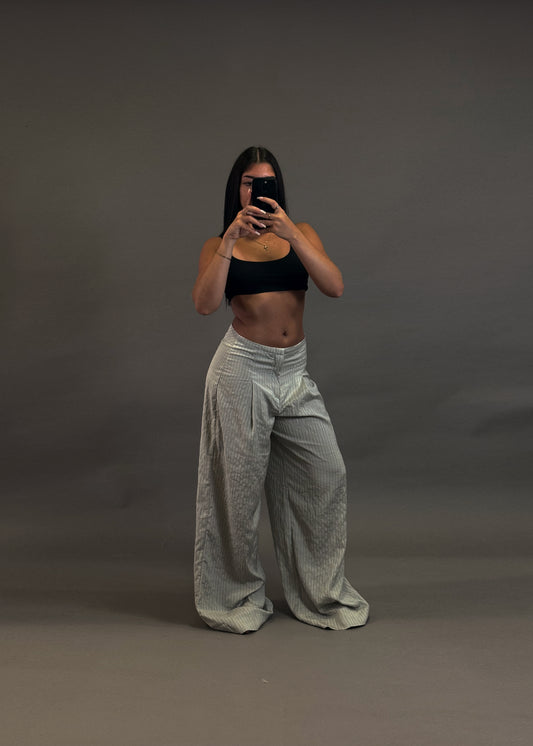 BERSHKA TAILORED TROUSERS