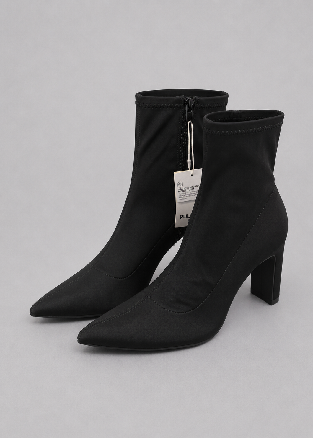 PULL&BEAR BLACK BOOTS