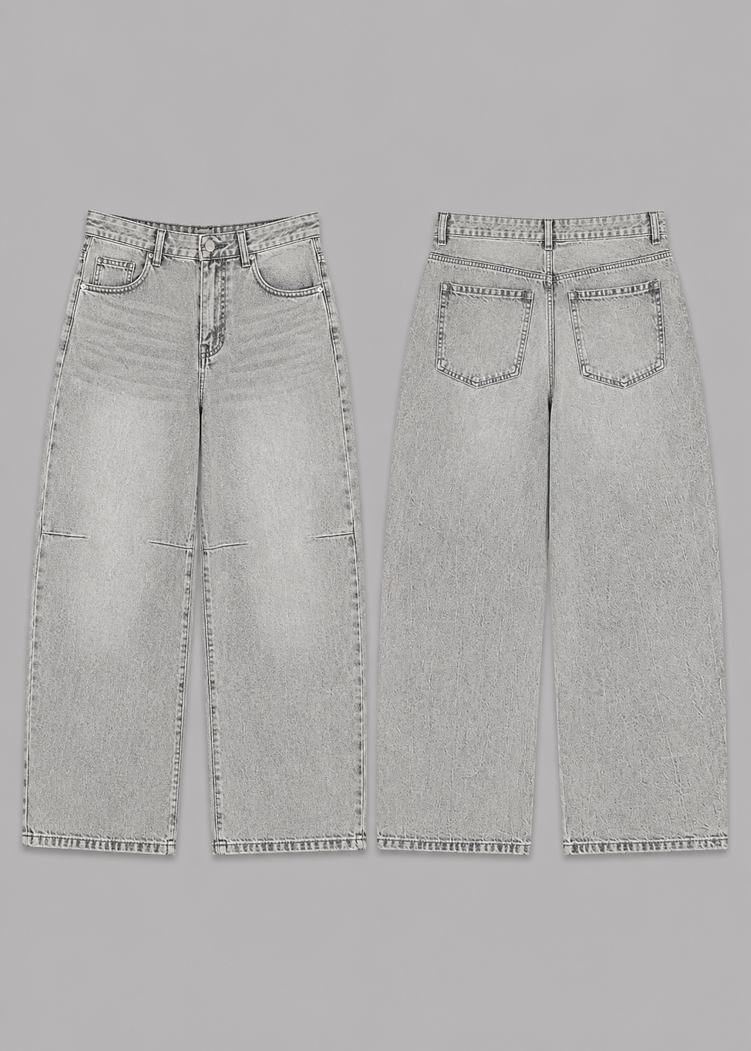 BERSHKA BAGGY BALLOON JEANS