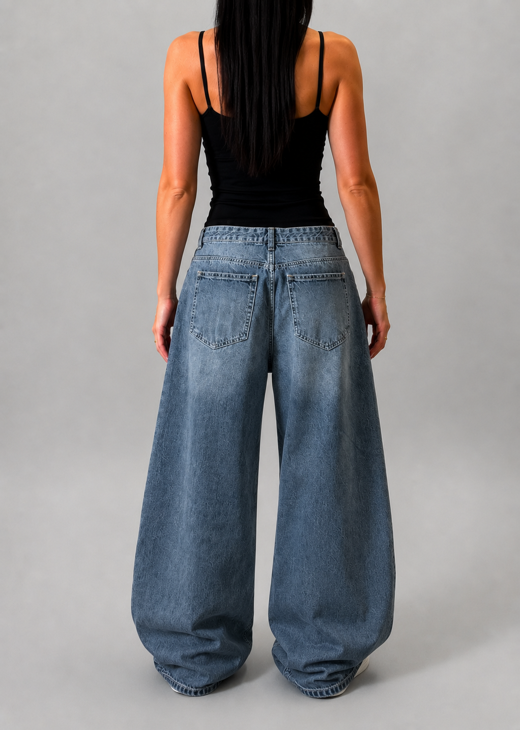 BERSHKA BAGGY BALLOON JEANS