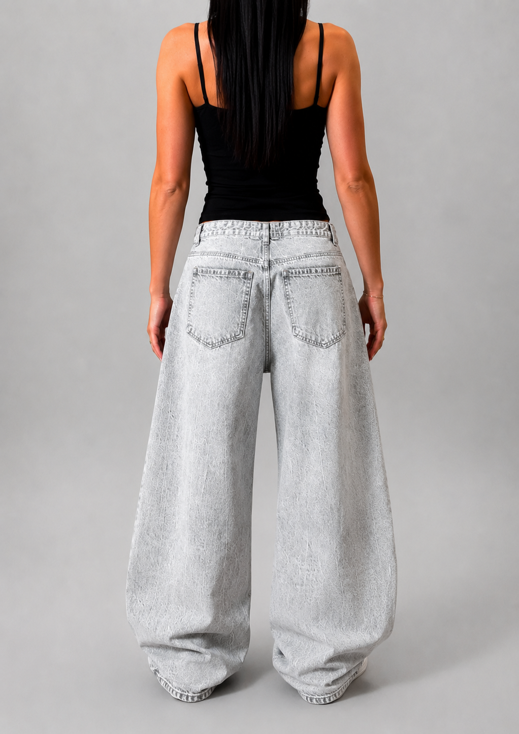 BERSHKA BAGGY BALLOON JEANS