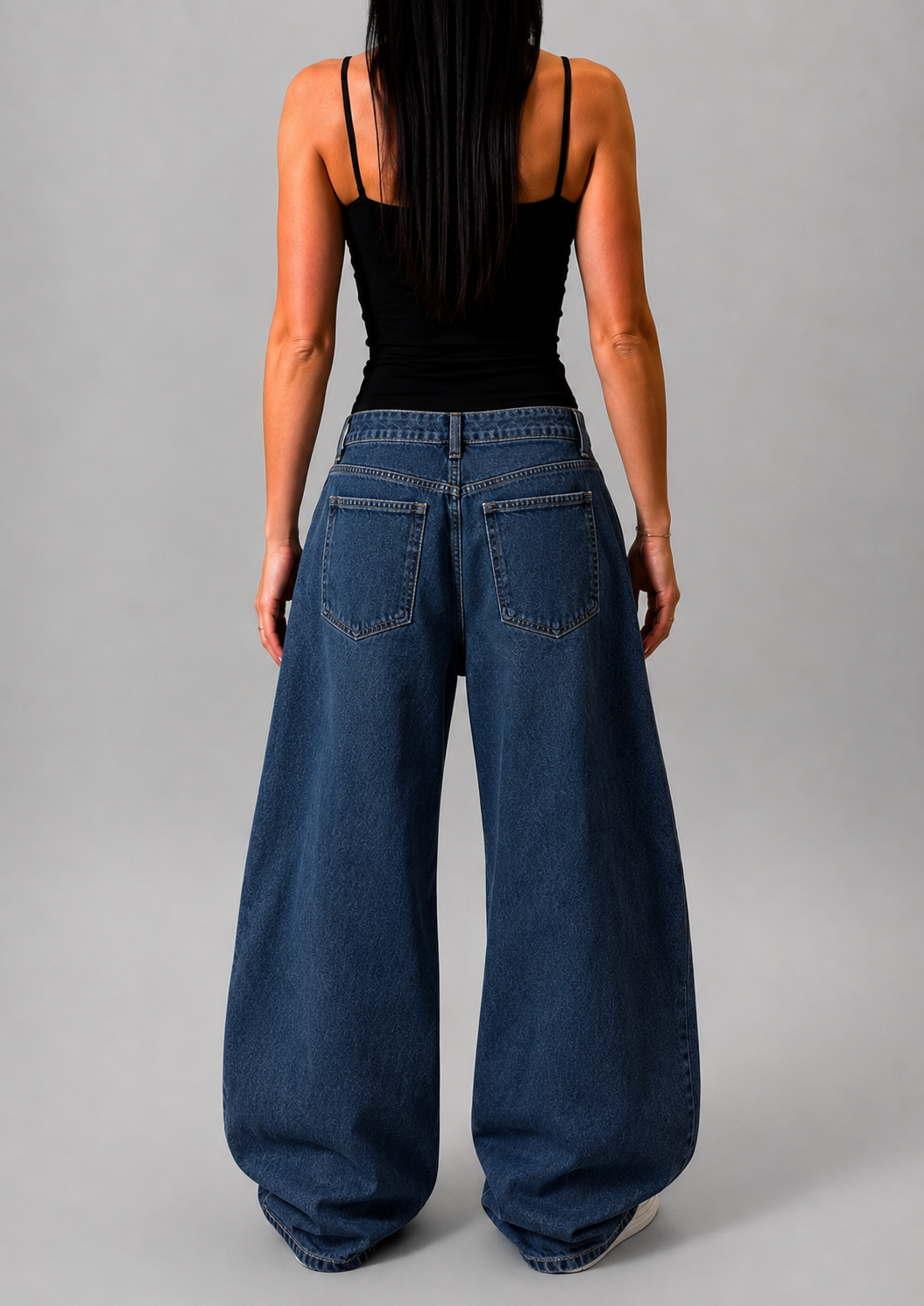 BERSHKA BAGGY BALLOON JEANS
