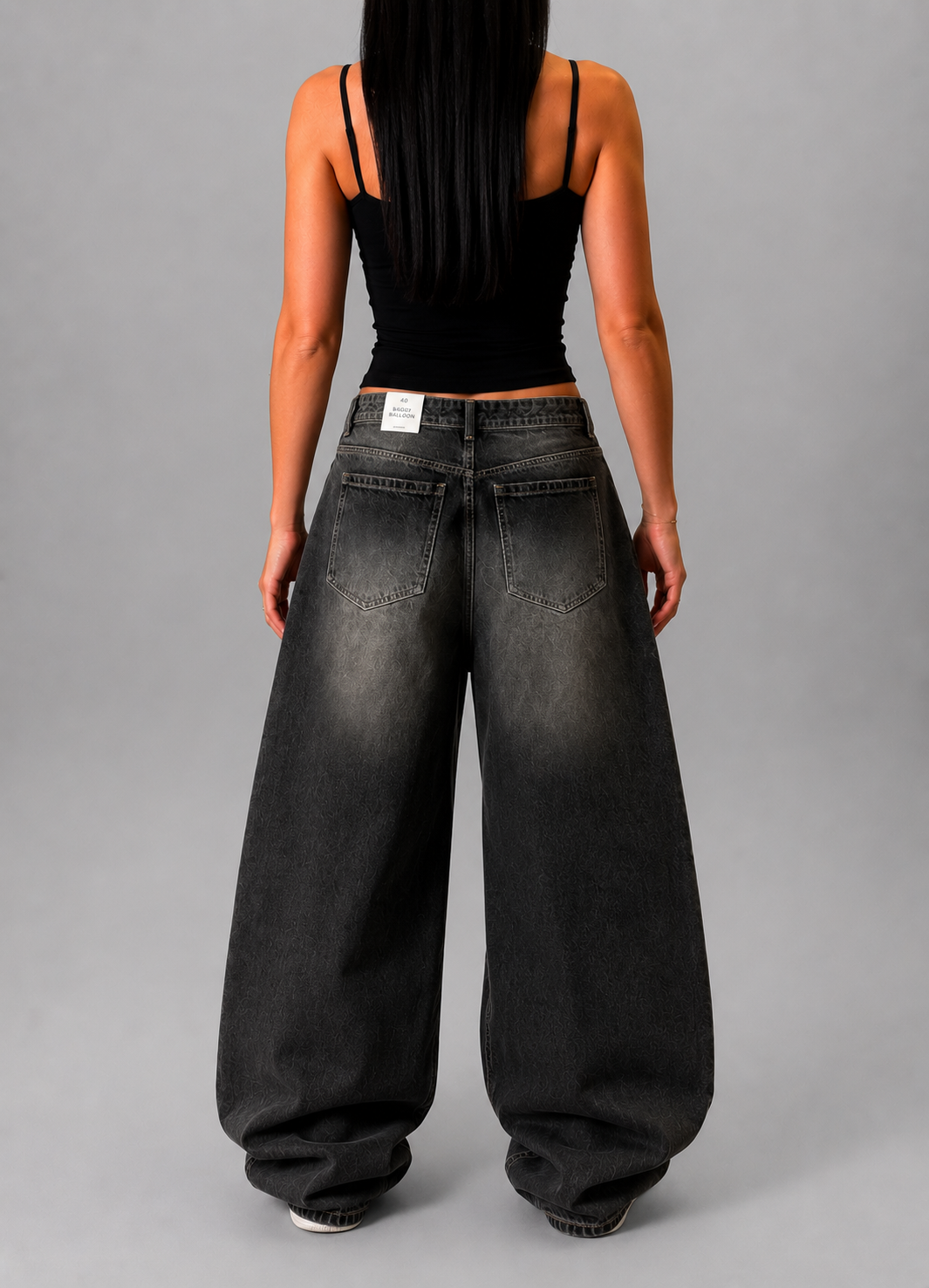 BERSHKA BAGGY BALLOON JEANS