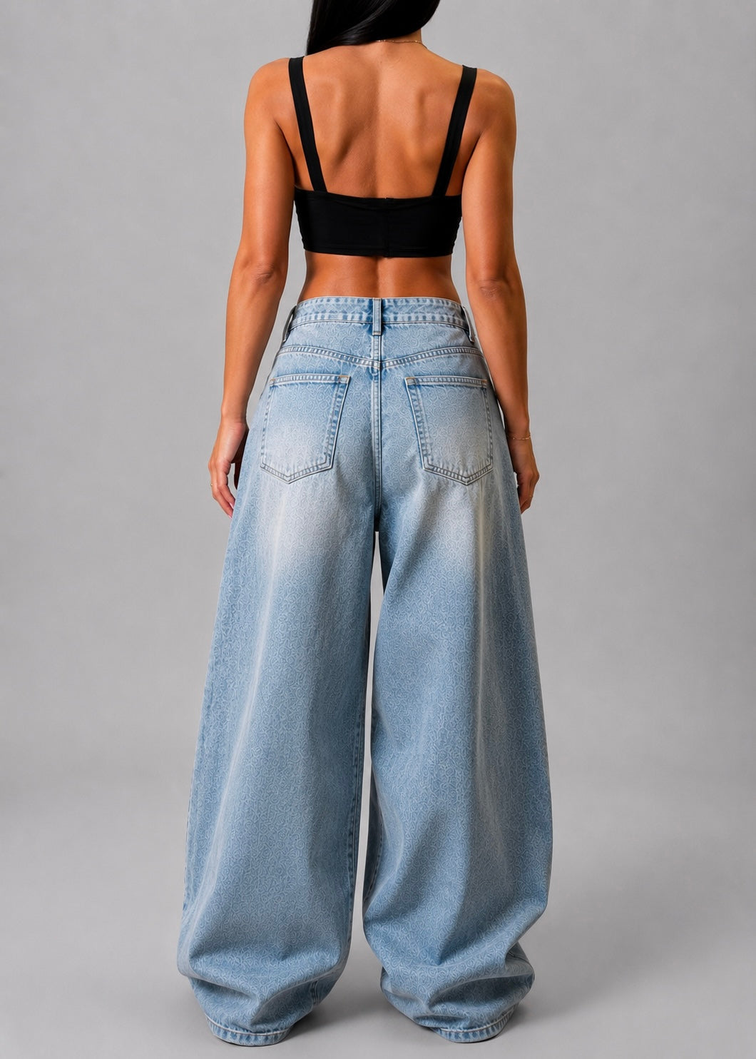 PULL&BEAR BLACK TOP