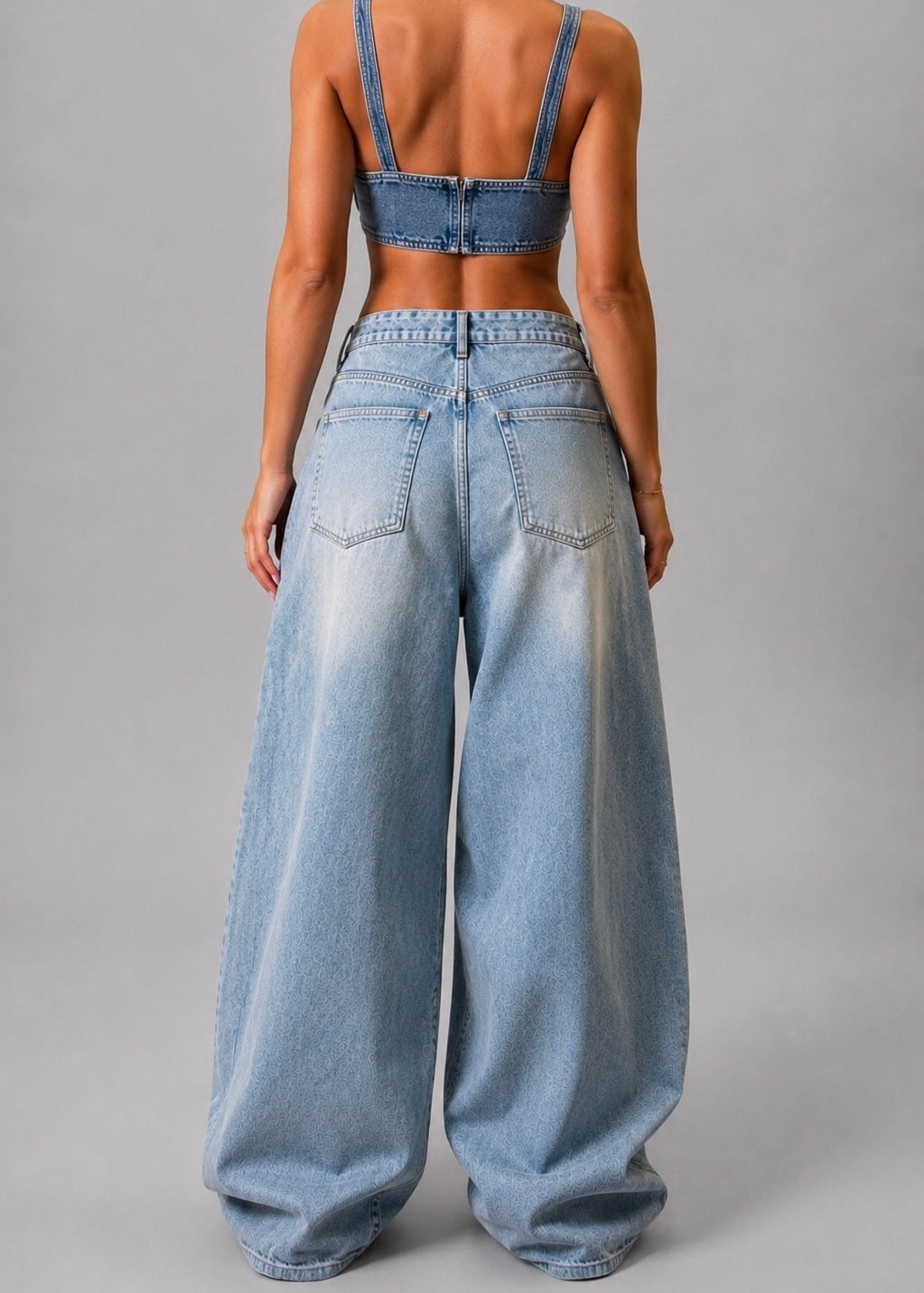 PULL&BEAR DENIM TOP