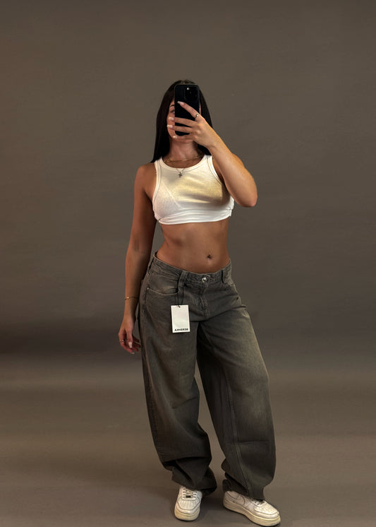 BERSHKA BAGGY BALLON JEANS